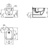 Биде IDEAL STANDARD Active T501301
