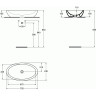 Умывальник - чаша овальный IDEAL STANDARD STRADA K078501